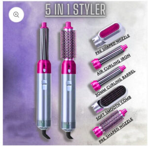 5-in-1 professional hair styler