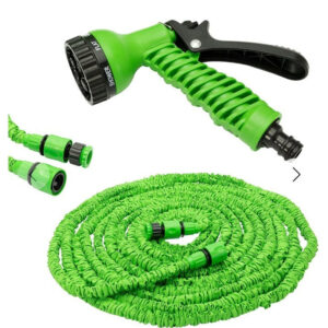 Magic Hose Set 100 Ft - 3X Expandable Garden Hose Water Sprayer Flexible Water Pipe - High Pressure Car Wash Garden Spray - with Majic Spray Nozzle 7 Multi Functions